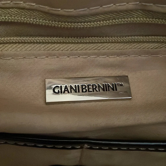 😀 GIANIBERNINI black leather bag 😀 - Picture 7 of 9